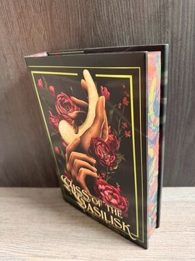 Bookish Box Darkly Edition of Kiss of the Basilisk